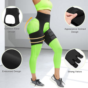 Leg & Waist Shapers Slimming Belt - Mom Boss Fitness